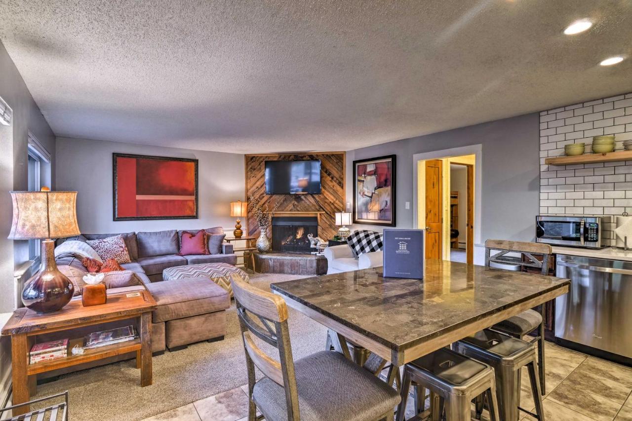 Downtown Breck Condo On Main St - Walk To Slopes Breckenridge Kültér fotó
